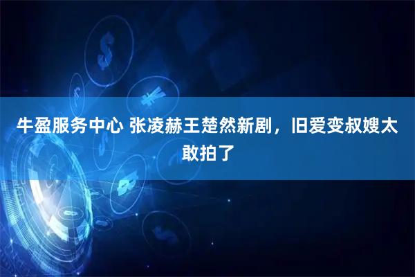 牛盈服务中心 张凌赫王楚然新剧，旧爱变叔嫂太敢拍了